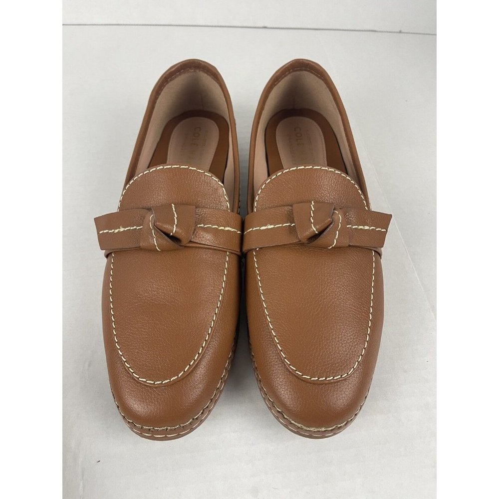 Cole Haan Cloudfeel All Day Bow Loafer in Brown Women Size 11 Medium Width
